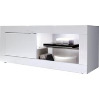 INOSIGN Lowboard "Basic Breite 140 cm, TV-Board 1 Tür, 2 offene Fächer (Glasboden),", TV-Kommode, Metallgriff, moderne Rahmenoptik, Farbauswahl INOSIGN Lowboard "Basic Breite 140 cm, TV-Board 1 Tür, 2 offene Fächer (Glasboden),", TV-Kommode, Metallgriff, moderne Rahmenoptik, Farbauswahl von Inosign