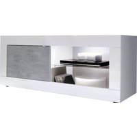INOSIGN Lowboard "Basic Breite 140 cm, TV-Board 1 Tür, 2 offene Fächer (Glasboden),", TV-Kommode, Metallgriff, moderne Rahmenoptik, Farbauswahl INOSIGN Lowboard "Basic Breite 140 cm, TV-Board 1 Tür, 2 offene Fächer (Glasboden),", TV-Kommode, Metallgriff, moderne Rahmenoptik, Farbauswahl von Inosign