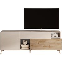 INOSIGN Lowboard "Monaco Breite 181 cm, TV-Board mit 1 Tür, 1 Klappe u. 1 Schubkasten", Fernsehtisch, TV-Schrank, Soft/Self Closing von Inosign