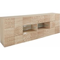 INOSIGN Sideboard "Miro", Breite 241 cm mit dekorativem Siebdruck von Inosign