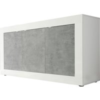 INOSIGN Sideboard "Basic Breite 160 cm, Kommode 3 Türen, Anrichte,", Metallgriff, moderne Rahmenoptik, viel Stauraum, Farbauswahl von Inosign
