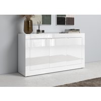 INOSIGN Sideboard "Basic Breite 160 cm, Kommode 3 Türen, Anrichte,", Metallgriff, moderne Rahmenoptik, viel Stauraum, Farbauswahl von Inosign