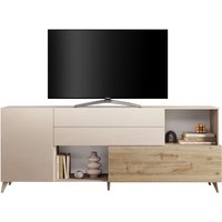 LC Sideboard "Monaco Breite 241 cm, Kommode mit 1 Tür, 1 Klappe u. 2 Schubkästen" von Lc