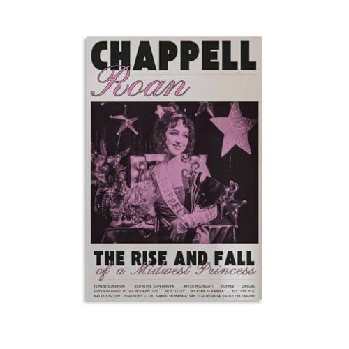 Lcaltcp Kunst-Chappell-Leinwandposter "Roan", Musikposter für Zimmer, ästhetische Leinwand, Wandkunst, Schlafzimmerdekoration, 30 x 45 cm Lcaltcp Kunst-Chappell-Leinwandposter "Roan", Musikposter für Zimmer, ästhetische Leinwand, Wandkunst, Schlafzimmerdekoration, 30 x 45 cm von Lcaltcp