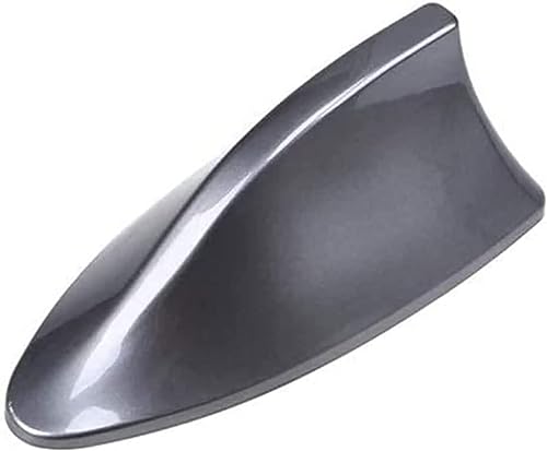 LccYanAi Für Audi A3 A4 A6 A1 A5 A8 A4L A6L Q3 Q5 Q7 Klanata Haifischflossen-Antennenabdeckung im Karbonfaser-Stil,Ersatz.wasserdicht,staubdicht,dekoratives.,D/Grey von LccYanAi