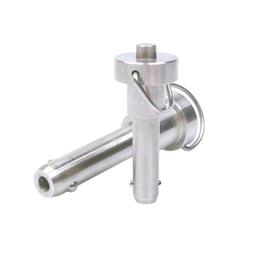 1 Stück Durchmesser 5mm Kugelkopf-Sicherungsstift, Klemmlänge 85mm Edelstahl-Schnellspannstift für Audio Line Array von Lcfujpvli