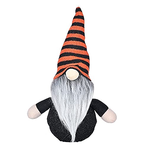 Lckiioy Halloween Zwerg Puppe PlüSchtiere GNOME Weihnachts Schmuck, Leuchtendes Design Handgemachte Puppe für Urlaubs Dekoration Typ B von Lckiioy