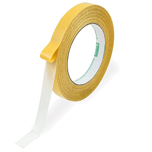 Stark klebendes, doppelseitiges Gaze-Faser-Netzband, wasserdichtes Glasfaserband, Glasfaser-Netzgewebe, super klebriges transparentes Montageband, leicht und rückstandsfrei entfernbar (1cm*10m) von Lcmei
