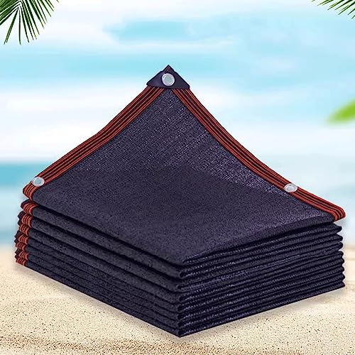 Pool-Laubnetz-Abdeckung, Rechteckig Poolabdeckung für Blockieren von abgestorbenen Blättern und Schmutz, Schattennetz für Swimmingpool, Vielseitiges Netz in Schwarz(Size:4×8m(13×26ft)) von Lcoay