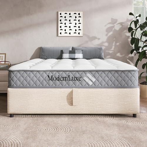 Lcoho Orthopädische Kaltschaummatratze 180x200 cm, Mattress mit 7-Zonen-Taschenfederkern, Härtegrad H3 (mittelfest) – Oeko-TEX® Zertifiziert, 20 cm Höhe, 4 Griffe + Vakuumverpackt von Lcoho