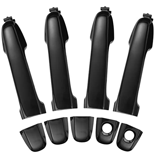 Außentürgriff für Toyota Camry 2012–2017, vorne hinten, Fahrer- und Beifahrerseite, Außentürgriff, 4 Stück, Schwarz Außentürgriff für Toyota Camry 2012–2017, vorne hinten, Fahrer- und Beifahrerseite, Außentürgriff, 4 Stück, Schwarz von Lcyolada