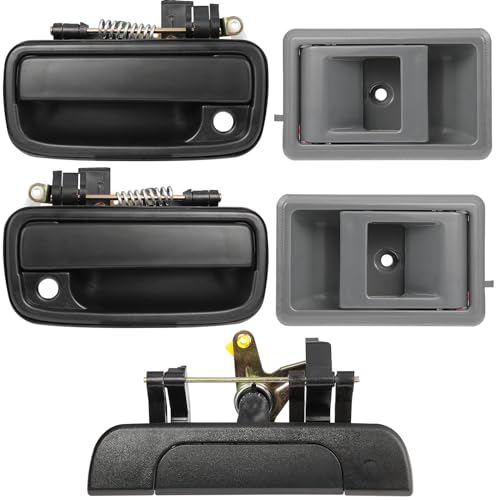 Lcyolada Außentürgriff und Innentürgriff-Set, kompatibel mit Toyota Tacoma 1995–2000, ersetzt # 69220–35020, 69210–35020, 6909035010 Lcyolada Außentürgriff und Innentürgriff-Set, kompatibel mit Toyota Tacoma 1995–2000, ersetzt # 69220–35020, 69210–35020, 6909035010 von Lcyolada