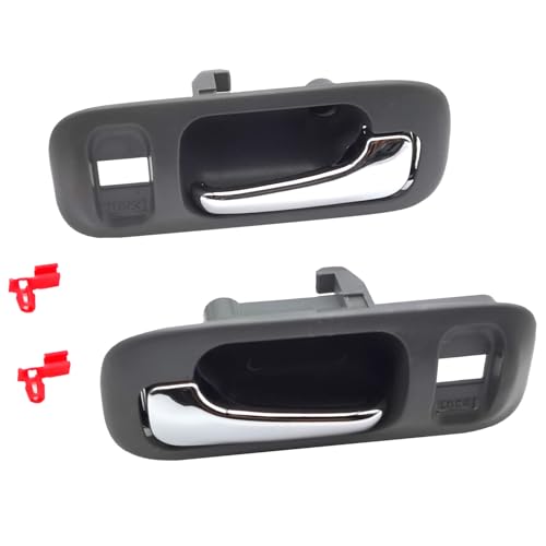 Lcyolada Innentürgriffe für Honda CR-V 1997, 1998, 1999, 2000, 2001, vorne links Fahrer- und Beifahrerseite, ersetzt 72124-S10-A11ZA, 72164-S10-A11ZA, Grau Lcyolada Innentürgriffe für Honda CR-V 1997, 1998, 1999, 2000, 2001, vorne links Fahrer- und Beifahrerseite, ersetzt 72124-S10-A11ZA, 72164-S10-A11ZA, Grau von Lcyolada