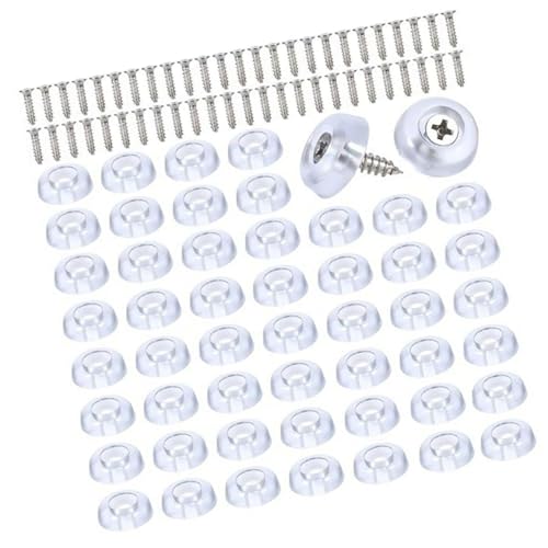 150pcs Nonslip Feet Pad Sofa Fußabdeckungen Bodenmöbel Bein Beine Beschützerkissen Hardware Schraube An Gummi Mit Schraubenschrauben Auf Gummi von Ldabrye