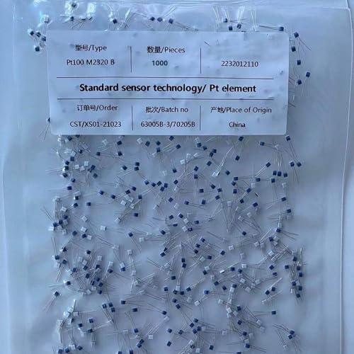 1pc PT100 Temperatursensoren Metallwiderstandsbereiche 400 ℃ A B 2B Klasse PT100 Metallwiderstand Industrielle Messung von Ldabrye