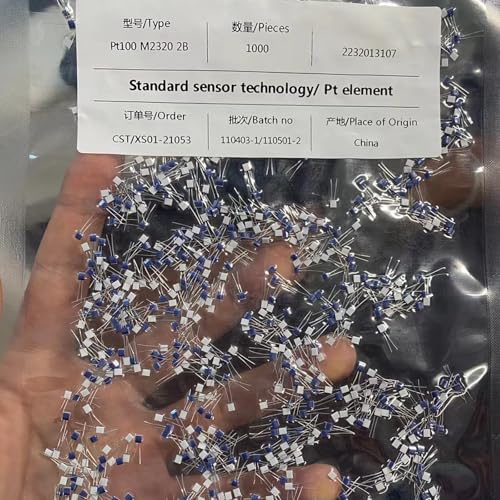 1pc PT100 Temperatursensoren Metallwiderstandsbereiche 400 ℃ A B 2B Klasse PT100 Metallwiderstand Industrielle Messung von Ldabrye