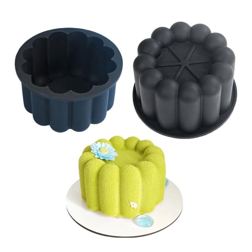 2 Stück Blütenblätter Silikon Mousses Kuchenformen Schokolade Backen Küchenwerkzeug Party Feier Dessert Backgeschirr Mehrzweck-Dessert 2 Stück Blütenblätter Silikon Mousses Kuchenformen Schokolade Backen Küchenwerkzeug Party Feier Dessert Backgeschirr Mehrzweck-Dessert von Ldabrye