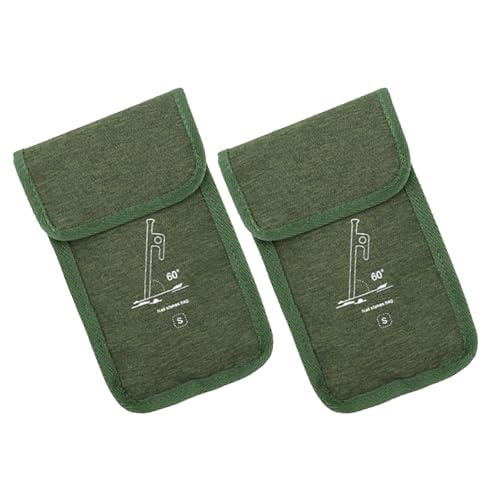 2 x Campinghering-Organizer, tragbare Zeltheringe, Aufbewahrungstasche, Camping-Zubehör, Werkzeugtasche, Bodennägel, Tragetasche, Outdoor-Zeltheringe, Aufbewahrung von Ldabrye