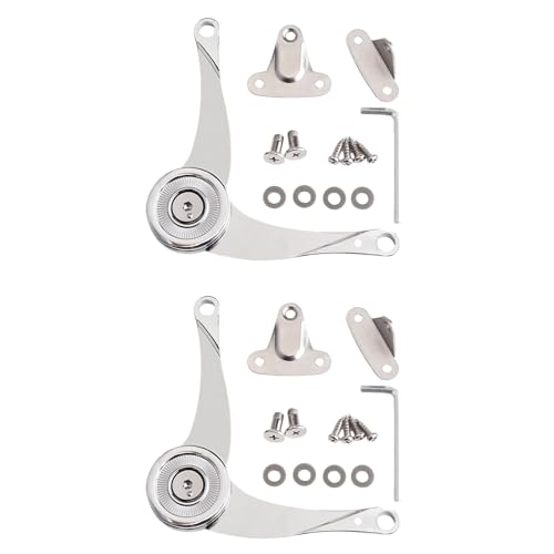 2pcs Dropdown Scharniere Soft Close Deckel Stützscharnierklapplid Deckel Aufenthalt Für Schrankschrank Garderobe Truhe von Ldabrye