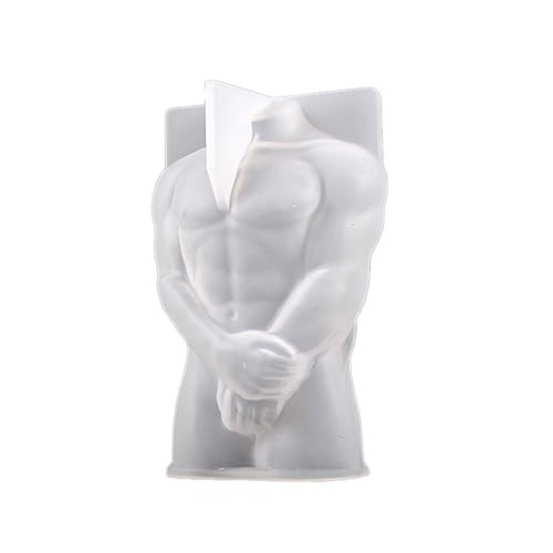 3D Statue Kerze Silikonform Für Handgemachte Desktop Gips Epoxidharz Kerze Form Für Heimdekoration von Ldabrye