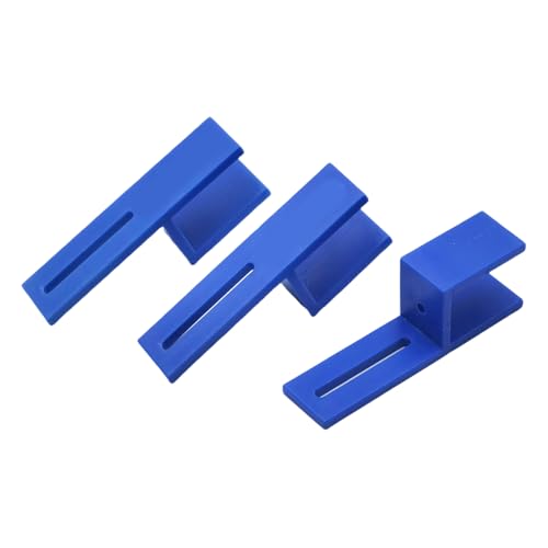3PCS Professionelle Holzkantenklemmfixe Clip Mit Eingebauten Markierungssystemen Für 18 Mm Schrankplatte Kunststoffkonstruktion Präzise Holzbearbeitungsanlage von Ldabrye