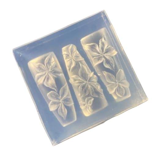 Blumennägel Kunst Silikonform Für Handgefertigtes Schmuckbau Kreieren Anpassbare Nägel Charm Manicure Vorlage Nagelkunstdekoration Vorlage von Ldabrye