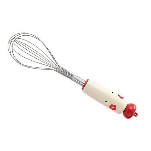 Hand-Schneebesen aus Edelstahl, Löffel, Schlammverdichter, Eiertrenner, Mischwerkzeug für Eier, Schlagen und Mischen, PP-Edelstahl, Schneebesen von Ldabrye
