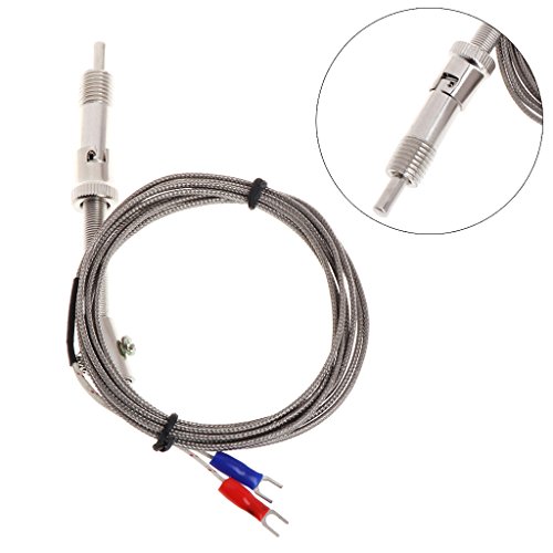 K Thermoelement 0~400 ℃ Temperaturthermoelementsensor Detektormessgerät Mit 2 Metern Kabelhygrometer Thermometer Für Pflanzen Mit Sonde Innenräumen Außenpflanzen Feuchtigkeit Kein K Thermoelement 0~400 ℃ Temperaturthermoelementsensor Detektormessgerät Mit 2 Metern Kabelhygrometer Thermometer Für Pflanzen Mit Sonde Innenräumen Außenpflanzen Feuchtigkeit Kein von Ldabrye