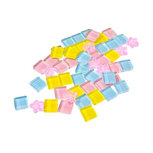 Keramik Glas Keramik Fliesen Kunstbedarf für Hobby Kinder Handgemachte Haus Garten Dekoration Glas Kleine Fliesen Dekorative Fliese von Ldabrye