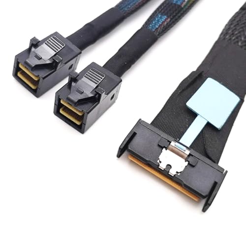 Ldabrye Effiziente Serverwartung 8i Schnittstellen 8i 74PSlimline Zu 2SFF-8643-Kabel Mit Doppelten SFF8654-Anschlüssen von Ldabrye