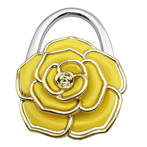 Ldabrye Einzigartige Faltbare Blumenform Mode Tischhaken Tragbarer Metallbeutel Handtasche Backer Tisch Tragbarer Enduring Tasche Haken von Ldabrye