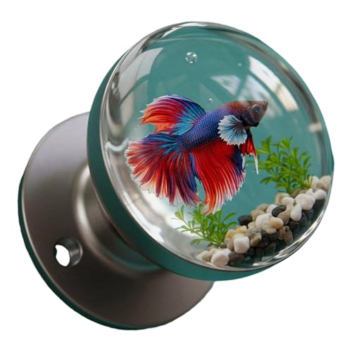 Ldabrye Handgefertigter Retro-Türknauf aus Kunstharz, Kristalle, klare Blumen, dekorative Hardware für Schlafzimmer, Natur, inspirieren, Hausrenovierung, Kristalle, Türknauf von Ldabrye