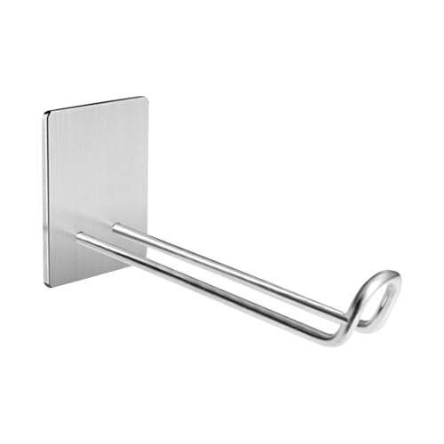 Ldabrye Mehrzweck-Haken aus Edelstahl, zum Aufkleben, platzsparend, Handtuchaufhänger, Hängeregal mit starker Tragfähigkeit, Schlafzimmer-Zubehörhaken Ldabrye Mehrzweck-Haken aus Edelstahl, zum Aufkleben, platzsparend, Handtuchaufhänger, Hängeregal mit starker Tragfähigkeit, Schlafzimmer-Zubehörhaken von Ldabrye