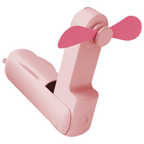 Ldabrye Miniatur USB wiederaufladbarer Miniatur-Schreibtischventilator im Taschenformat, zusammenklappbar, Kühlgerät für Studenten, Reisende, mit einstellbarer Geschwindigkeit Ldabrye Miniatur USB wiederaufladbarer Miniatur-Schreibtischventilator im Taschenformat, zusammenklappbar, Kühlgerät für Studenten, Reisende, mit einstellbarer Geschwindigkeit von Ldabrye