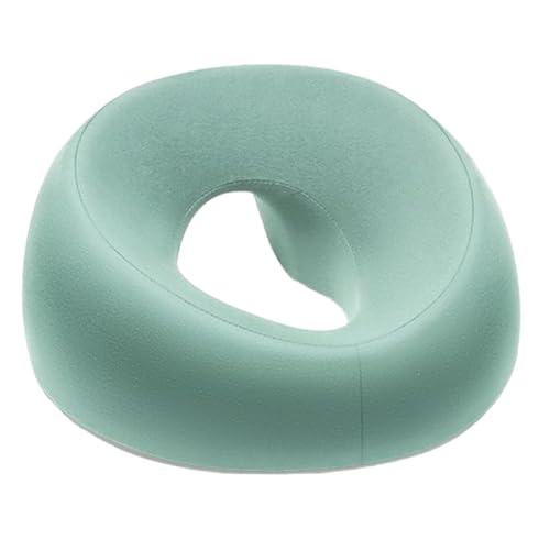 Ldabrye Professionelles ergonomisches Gesichtskissen für Spa, Massagebett, konturiert, waschbar, abnehmbare Bezüge, rutschfeste Unterseite, tragbare Gesichtswiegen für Therapeuten von Ldabrye