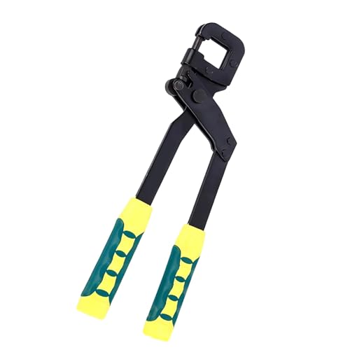 Metall-Crimpzange mit ergonomischem Griff, Stahlstanzklemme für einfache Bedienungen in Gipskartonplatten und Trockenbauwänden, Metallrahmenzange von Ldabrye