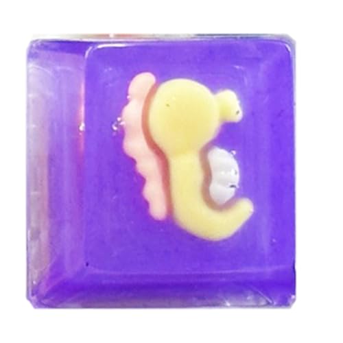 Only Keycap Animal Pattern Translucent Keycap Resin Keycaps For Mechanical Keyboards Installation von Ldabrye