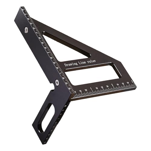 Professionelle Schreinerwinkel Dreieckige Prognose Messwerkzeug Für Holzbearbeitung Und Konstruktion Mit Aluminium Bauen Professionelles Aluminiumlegierungswerkzeug Professionelle Schreinerwinkel Dreieckige Prognose Messwerkzeug Für Holzbearbeitung Und Konstruktion Mit Aluminium Bauen Professionelles Aluminiumlegierungswerkzeug von Ldabrye