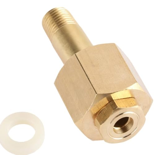 Professionelles CGA 320 NPT1/4 Zylinderadapter-Set mit Dichtungen für Reglereinbau Tanks Ventile Zubehör Kohlendioxidregler Unterlegscheibenadapter Professionelles CGA 320 NPT1/4 Zylinderadapter-Set mit Dichtungen für Reglereinbau Tanks Ventile Zubehör Kohlendioxidregler Unterlegscheibenadapter von Ldabrye