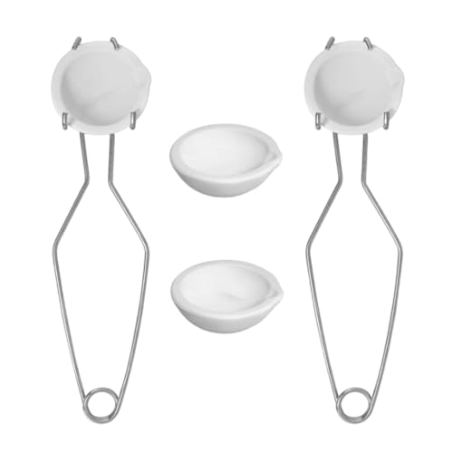 Quarzs Crucible Schmelzset Peitsche Zunge Silber Schmelzausrüstung Schmuck Handwerk Set Crucible Teller Für Handwerksliebhaber von Ldabrye