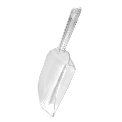 Set mit 12 durchsichtigen, lebensmittelechten Schaufeln für einfache Reinigung, Eiswürfel, Nuss-Aufbewahrung, Zuhause, Küche, Essentielle lebensmittelechte Schaufeln für Eis und trockene Waren von Ldabrye