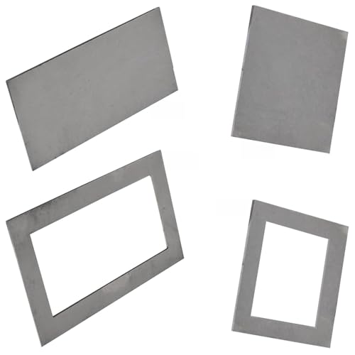 Übungsschweiß-Set, 24-teilig, Gutscheine, legierte Stahlbleche, mehrere Techniken, Anwendung, Gutscheine, Baustahl von Ldabrye