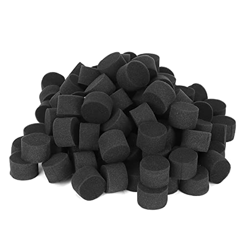 100 pcs 45 mmx30mm Hydroponic Schwamm pflanzten Sämlingsschwamm für Samen, die schwarz Werden von Ldafava