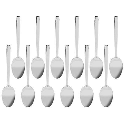 12 -pcs lange Griff Dessert Löffel 316 Edelstahlsuppe Kaffee Rührende Löffel eleganter Spiegel poliertes Besteck Set für Küchen Restaurant Dining 14 cm 12 -pcs lange Griff Dessert Löffel 316 Edelstahlsuppe Kaffee Rührende Löffel eleganter Spiegel poliertes Besteck Set für Küchen Restaurant Dining 14 cm von Ldafava