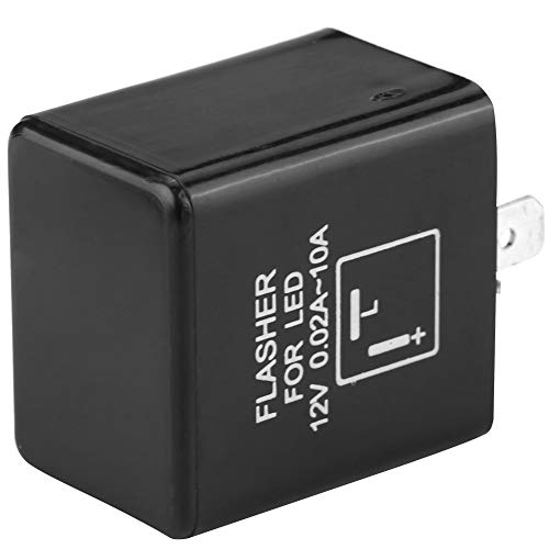 2 Stift elektronischer Autoblasher -Relais Decoder Hochqualität langlebiger LED -Blinker Licht 12 V für Autos Motorräder Schwarz 1pc 2 Stift elektronischer Autoblasher -Relais Decoder Hochqualität langlebiger LED -Blinker Licht 12 V für Autos Motorräder Schwarz 1pc von Ldafava
