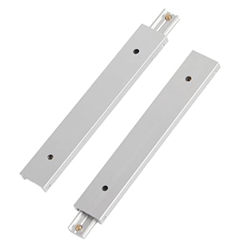 2pcs Set Aluumlegierschublade Schleife Schleimhaut glattem Gleitschrank Objektträger für Möbel und Laborschubladen Silber 70 mm 100 mm 140 mm 250 mm optional (100 mm lang) von Ldafava