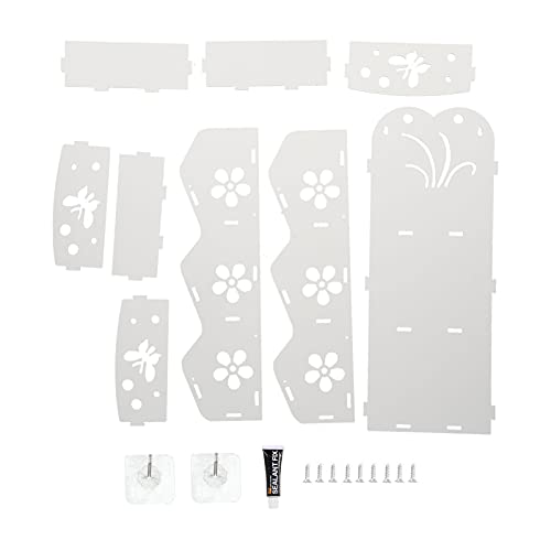 3 Schicht Badezimmer Regal Wandmontage Lager Rack Floating Regal Bad Organizer für Küchenschlafzimmer von Ldafava