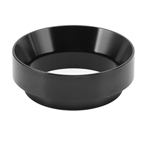 51 mm Kaffeepulver Dosierungsring Aluminiumlegierung Magnetischer Portafilter Dosierungstrichter für Home Office Coffee Shop Universal Dosierungsringe mit starkem Magnet (Schwarz) von Ldafava