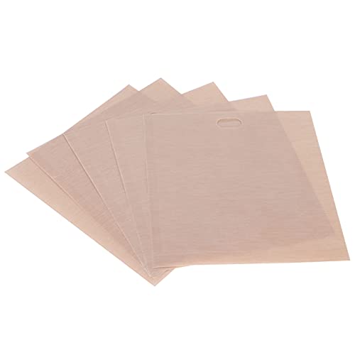 5pcs Nicht -STIAK -Mikrowellen -Ofen -Toast -Beutel Nahrungsmittelqualität wiederverwendbarer Grilltasche zum Barbecue -Backen (17 * 19cm 5 Packs) von Ldafava