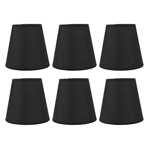 6pcs Lampenschattenlampen Schatten moderner einfacher Stil Home Dekoration Schwarz für kleine E14 -Glühbirnen Feine Beleuchtung Smart Shading Praktische Verwendung Gutes Gebrauch 6pcs Lampenschattenlampen Schatten moderner einfacher Stil Home Dekoration Schwarz für kleine E14 -Glühbirnen Feine Beleuchtung Smart Shading Praktische Verwendung Gutes Gebrauch von Ldafava